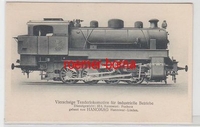 72754 Ak Hanomag 4 achsigeTender Lokomotive für industrielle Betriebe um 1920
