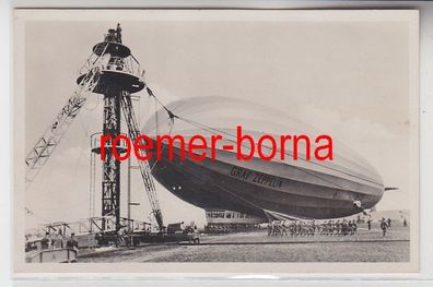 73616 Ak Luftschiff LZ 127 'Graf Zeppelin' am Ankermast um 1930
