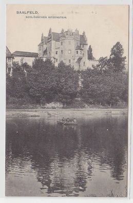 71160 Ak Saalfeld Schlösschen Kitzenstein 1916