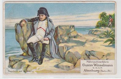 72874 Reklame Ak Altenburg Nähmaschinenfabrik Gustav Winselmann GmbH um 1910