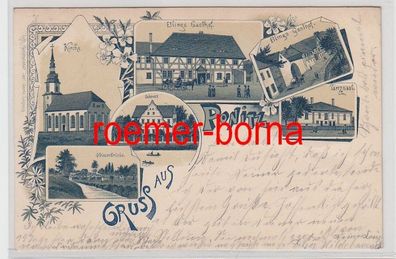 73389 Mehrbild Ak Gruß aus Ponitz Gasthof usw. 1899