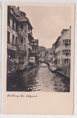 17263 Ak Freiburg im Breisgau Fischerau 1936