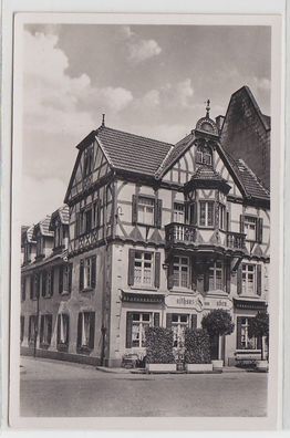 28647 Foto Ak Haslach i.K. (Bad. Schwarzwald) Gasthof zum Raben um 1920
