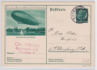 70589 Ganzsachen Ak Friedrichshafen am Bodensee 1934