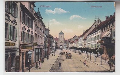 71758 Ak Villingen, Rietstrasse, 1914