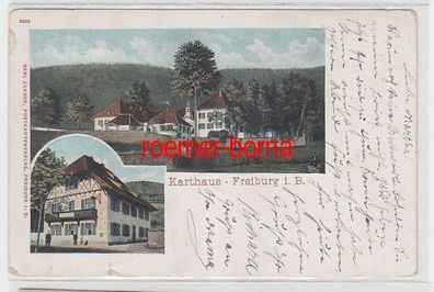 72052 Mehrbild Ak Karthaus Freiburg in B. 1901