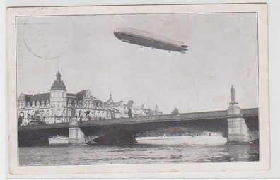 72609 Ak L.Z. 127 'Graf Zeppelin' über Konstanz 1929