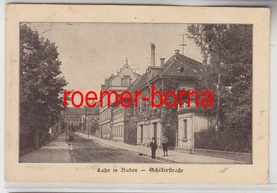 73169 Feldpost Ak Lahr in Baden Schillerstrasse 1915