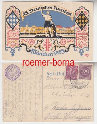 69950 Ak 13. Deutsches Turnfest München 1923