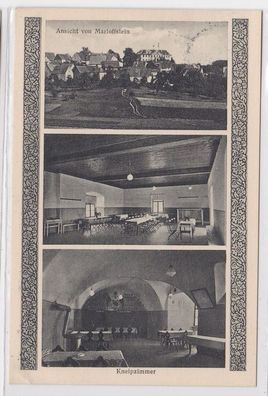 83069 AK Ansicht von Marloffstein, Kneipzimmer - Gaststätte von Aichinger 1931