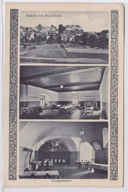 83919 AK Ansicht von Marloffstein, Kneipzimmer - Gaststätte von Aichinger 1933