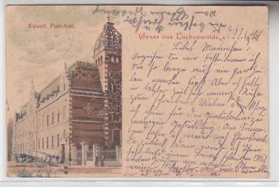 71515 Ak Gruß aus Luckenwalde kaiserliches Postamt 1899