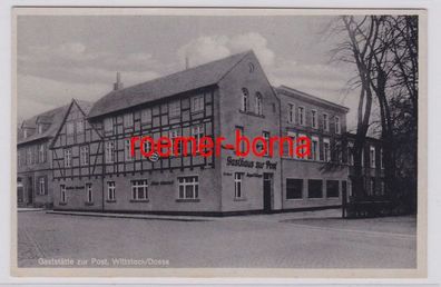 86303 AK Wittstock Dosse Gaststätte zur Post um 1962