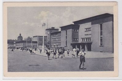 90436 Ak Luckenwalde Hindenburg Schule um 1930