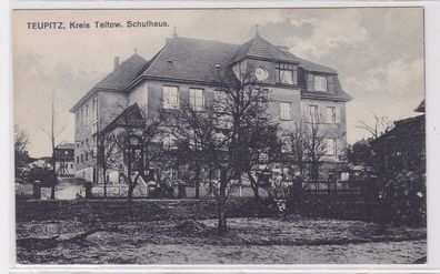 91723 AK Teupitz Kreis Teltow - Schulhaus 1927