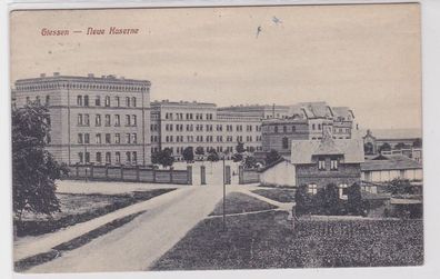 89084 Feldpost Ak Giessen neue Kaserne um 1915