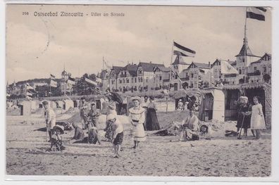 81338 Ak Ostseebad Zinnowitz Villen am Strande 1911