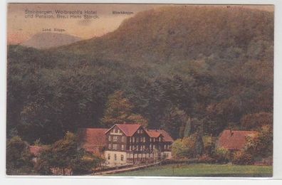68826 Ak Steinbergen Wolbrechts Hotel und Pension um 1930