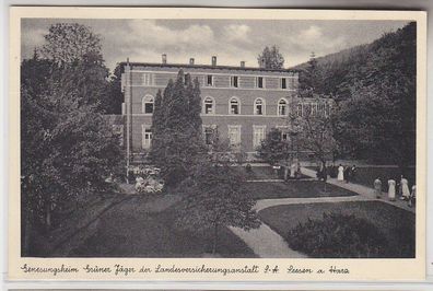 70321 Ak Seesen am Harz Erholungsheim 'Grüner Jäger' um 1930