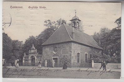 70563 Ak Hannover englische Kirche 1911