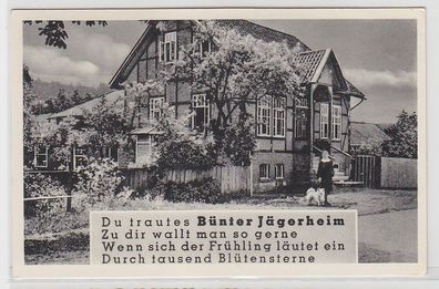 71734 Ak 'Zum bünter Jägerheim' bei Bad Salzdetfurth und Hildesheim um 1960