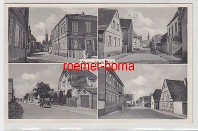 07377 Mehrbild Ak Oberhochstadt Pfalz Ortsansichten um 1950