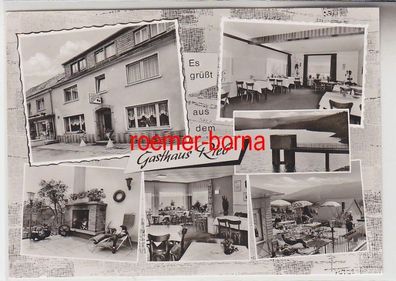 72966 Mehrbild Ak Sensweiler/ Hochwald üb. Idar-Oberstein Gasthaus Rieb 1976