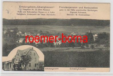 73036 Mehrbild Ak Schweighausen, Totalansicht und Erholungsheim 1913