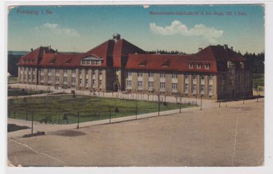 23339 Ak Freiberg Mannschaftsgebäude III Infanterie Regiments 182 1. Batl. 1916