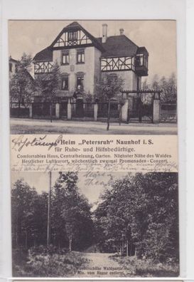 69736 Mehrbild Ak Naunhof in Sachsen Heim 'Petersruh' 1911