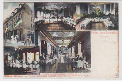 70667 Mehrbild Ak Leipzig Casino zum Rosenthal 1910