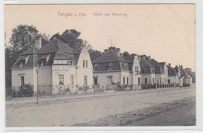 70772 Ak Torgau an der Elbe Villen am Nordring 1912