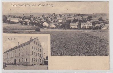 71085 Mehrbild Ak Gesamtansicht von Venusberg und Gasthof 1917