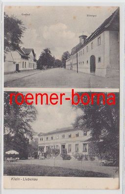 73504 Mehrbild Ak Klein-Liebenau Gasthof, Rittergut, Villa 1916
