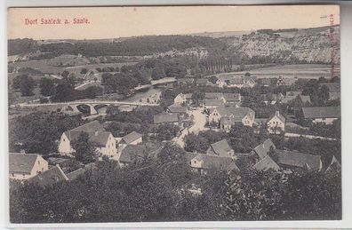 71676 Ak Dorf Saaleck an der Saale Totalansicht um 1910