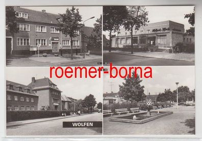 71978 Mehrbild Ak Wolfen Rat der Stadt, Apotheke, Kinderstätten, Markt um 1970