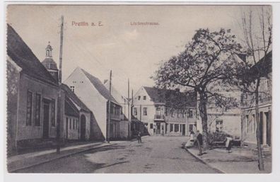 75314 Feldpost Ak Prettin an der Elbe Lindenstrasse 1910