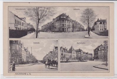 78189 Mehrbild Ak Naumburg Oststraße, Barbaraplatz usw. um 1930
