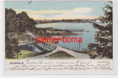 84687 Ak Rendsburg Eiderhafen 1905