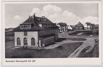 89449 Ak Nordseebad Wenningstedt auf Sylt um 1940