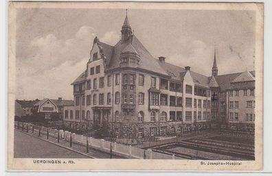 70183 Feldpost Ak Uerdingen am Rhein St. Josephs Hospital 1916