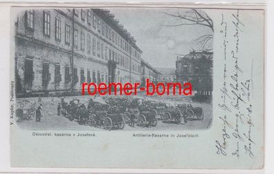84526 Ak Artillerie Kaserne in Josefstadt 1901