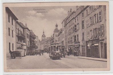 71055 Feldpost Ak Diedenhofen Thionville Bismarckstrasse 1915