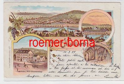 73900 Ak Lithographie Gruß aus Novéant-sur-Moselle 1899