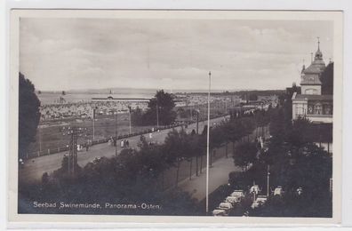 67132 AK Seebad Swinemünde - Panorama-Osten 1933