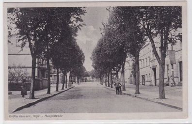 69682 Ak Goßlershausen Westpreussen Hauptstrasse 1944