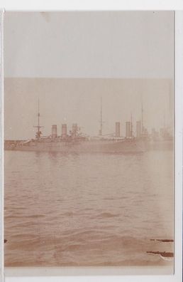 83280 Foto Ak Italienische Kreuzer im Hafen von Genua 1914