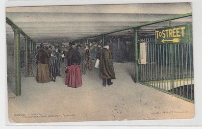 65930 Ak Hudson Tunnels Mezzanine Floor Hoboken Terminal 1909