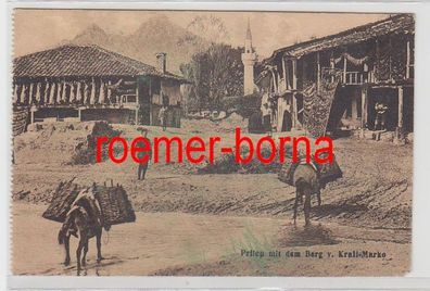 73550 Ak Prilep (Mazedonien) mit dem Berg von Krali-Marko 1917