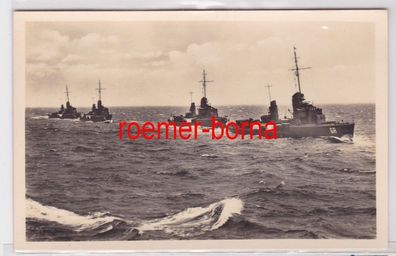 85319 Ak Torpedoboote in Kiellinie um 1940